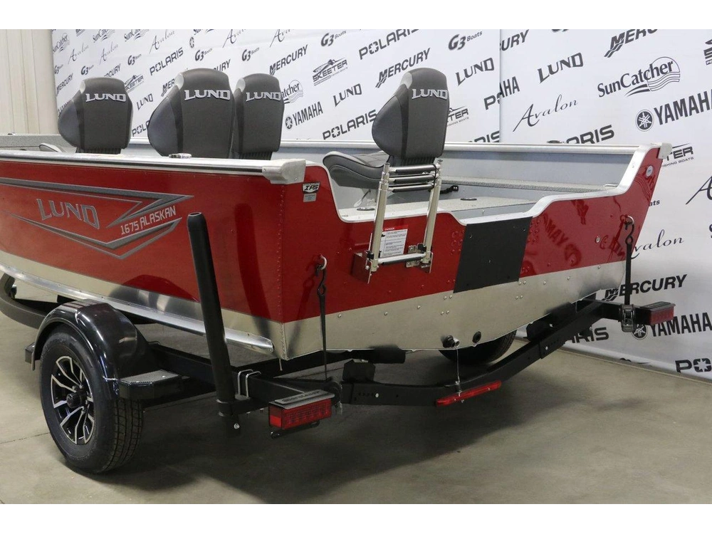 2025 Lund 1675 Alaskan Tiller + Yamaha 60 Hp & Remorque alt