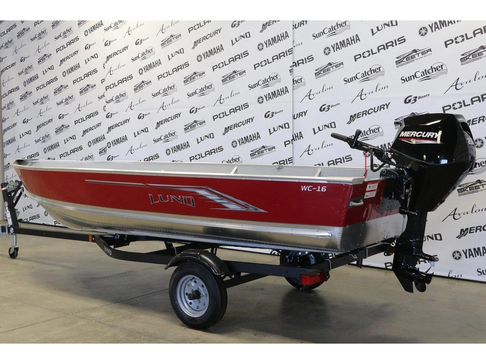 Lund Wc-16 + Mercury 25 Hp & Remorque 2024 alt