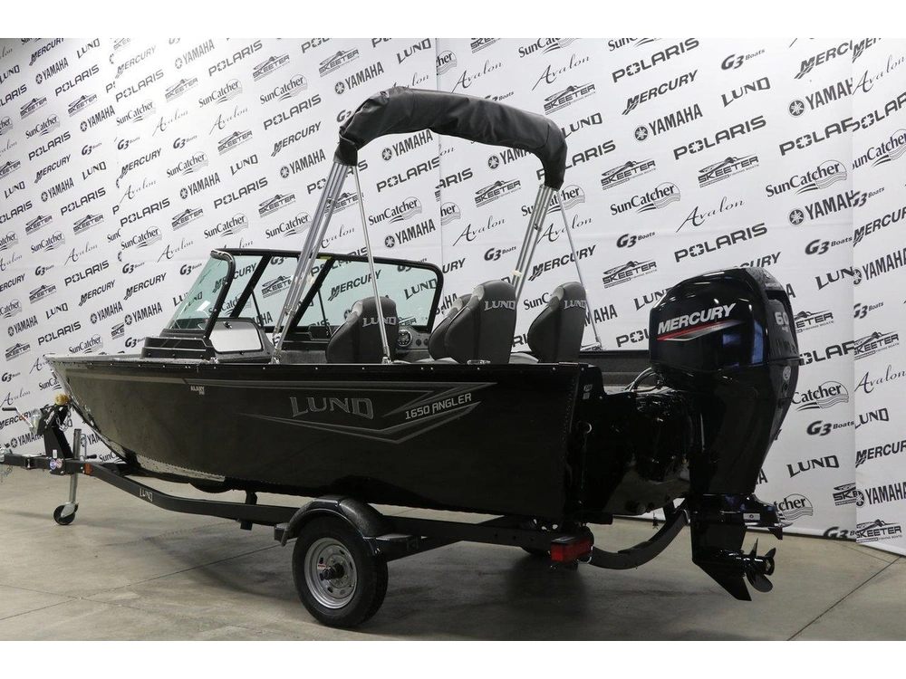 2024 Lund 1650 Angler Sport + Mercury 60 Hp & Remorque alt