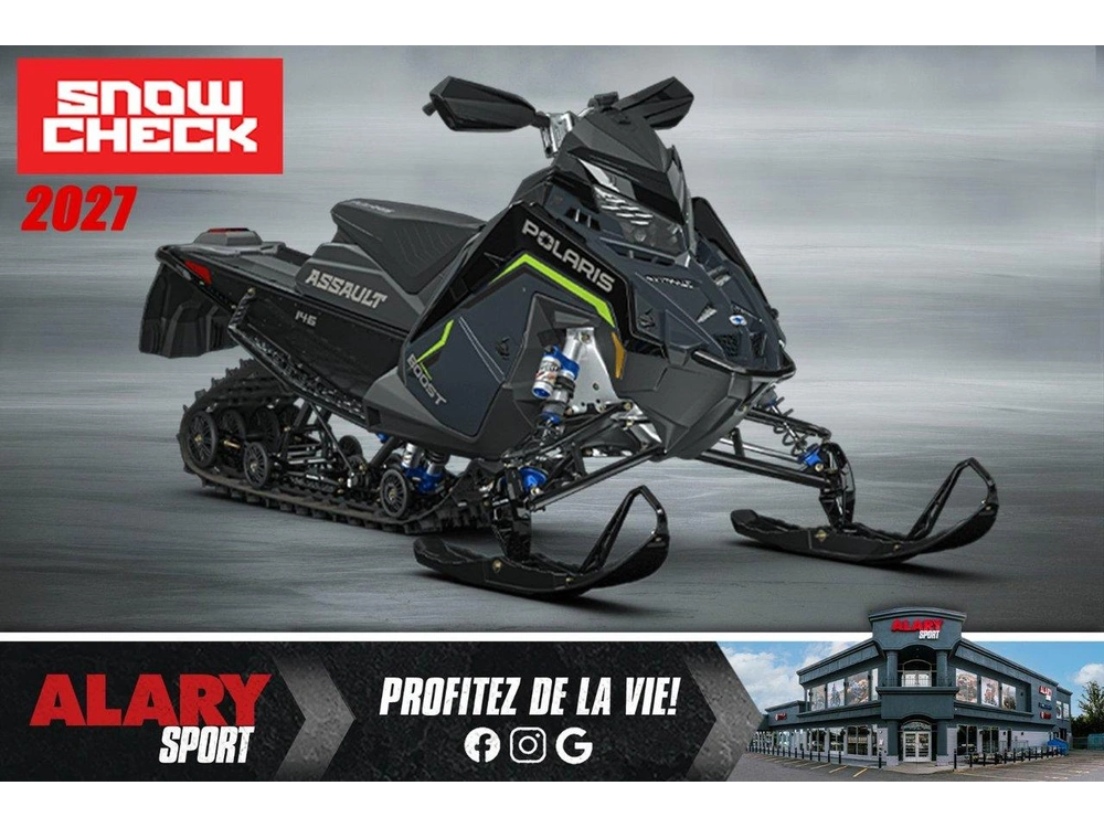 Polaris Boost Switchback Assault 146 Escape Ifs Snowcheck (exclusif) 2027