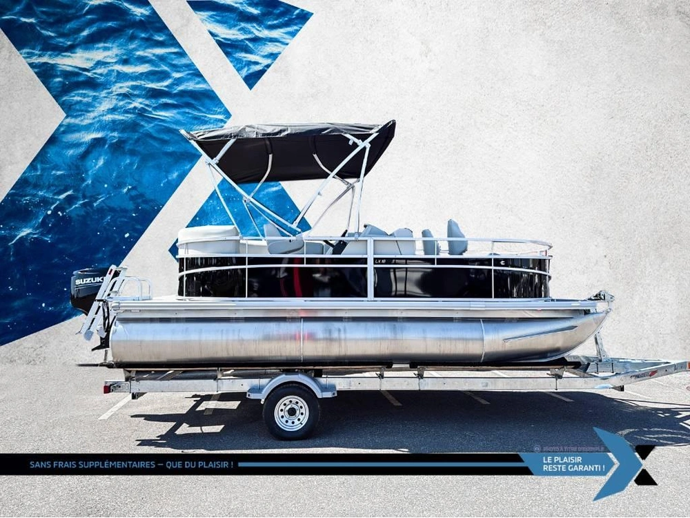 Starcraft Ponton Lx 18f Fish De Pêche Moteur Suzuki 60hp Inclus 2025 alt