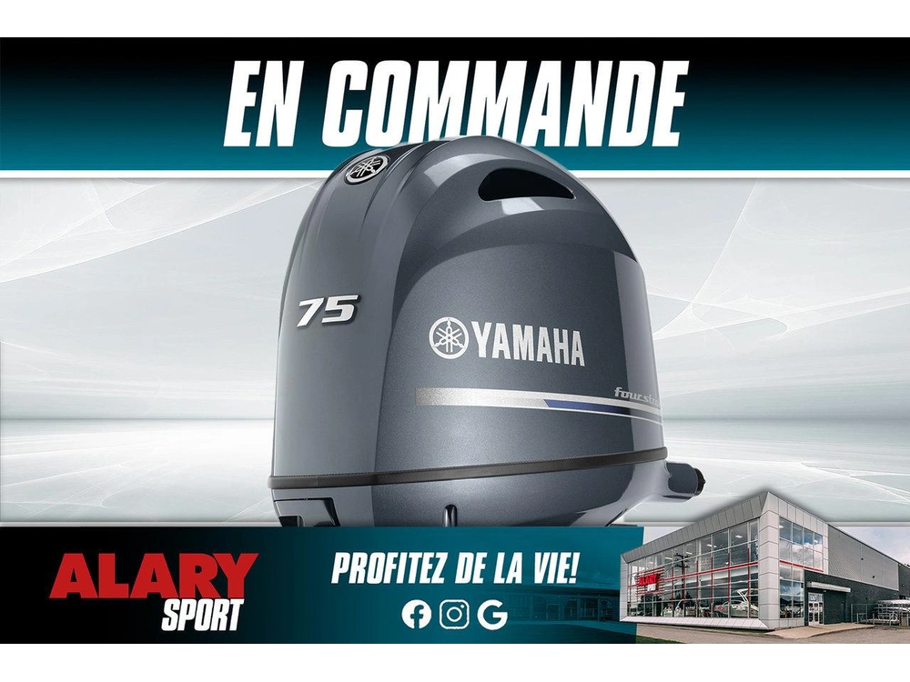 2026 Yamaha F75lb Pied Long (20 Pouces) alt