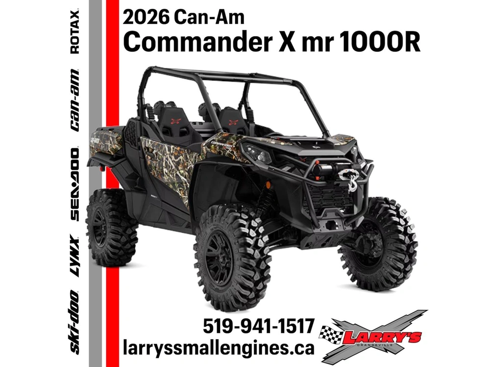 2026 Can-am Commander X Mr 1000r 6sta alt