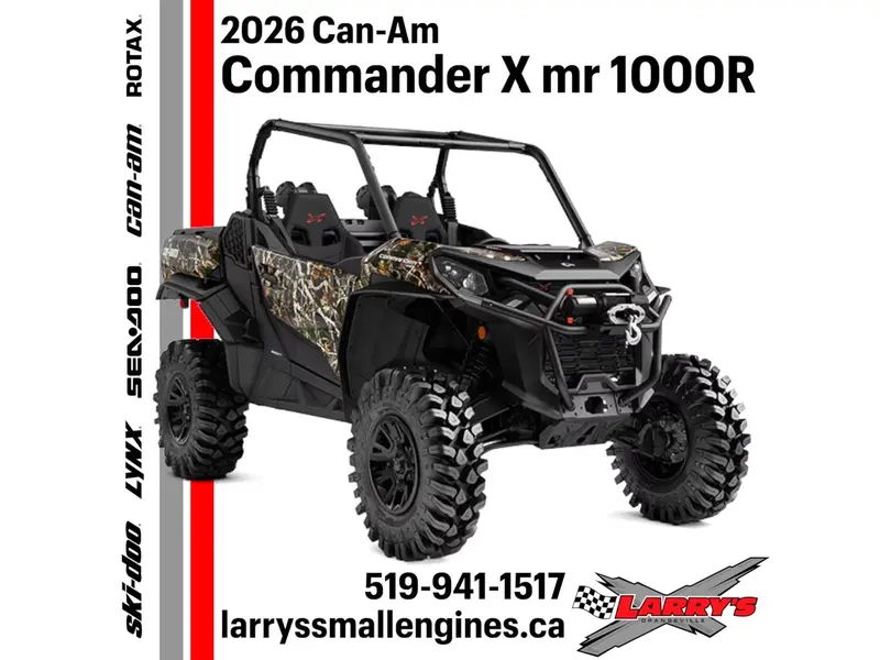 2026 Can-Am Commander X mr 1000R 6STA
