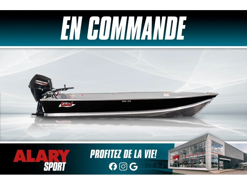 Lund Boat Co Lund Chaloupe Wc-14 (15 Pouces) 2026 alt