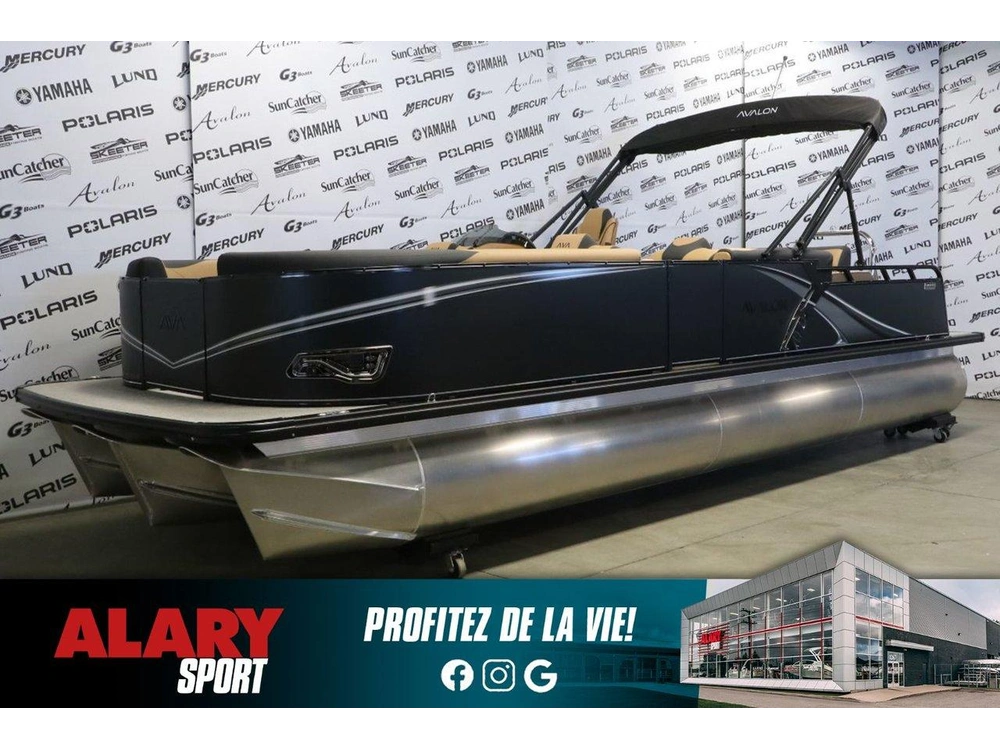 2026 Avalon Avalon Lsz 2585 Vrb Platinum 3 Quilles + Yamaha Vmax 150 Hp alt