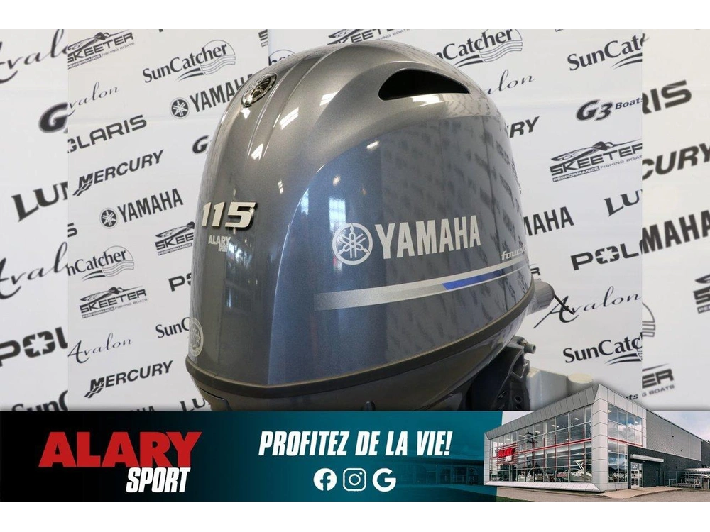 2027 Yamaha F115lb Pied Long (20 Pouces) alt