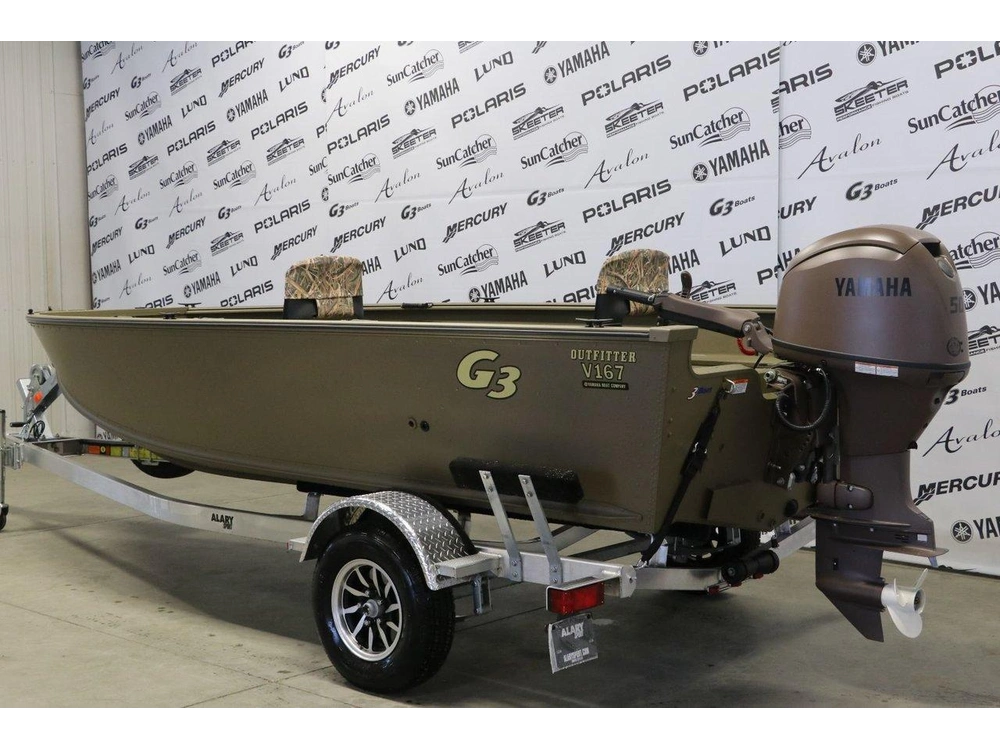 2026 G3 Boats V167tof Outfitter + Yamaha F50lhc3 alt