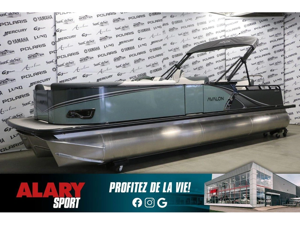 2026 Avalon Lsz 2585 Ent. Platinum 3 Quilles + Yamaha Vmax 150 Hp alt