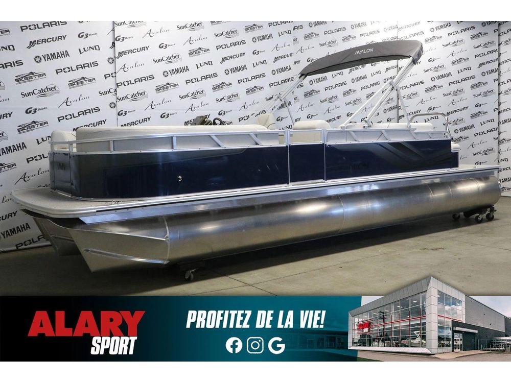 2025 Avalon Avalon Venture 2385 Crb 3 Quilles + Mercury 115 Hp alt