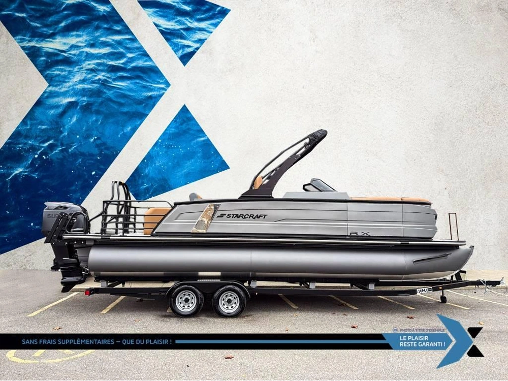 2026 Starcraft Ponton Rx 23q Dh Moteur 250 Hp Stealth Inclus alt