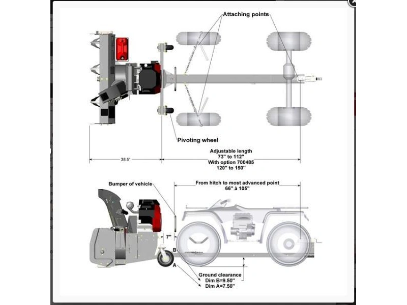Bercomac Souffleuse 54'' Versatile Plus/15hp 2026 alt