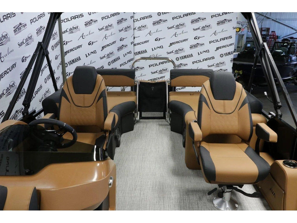 2026 Avalon Lsz 2185 Ql Shift Platinum + Yamaha Vmax 115 Hp (3 Quilles) alt