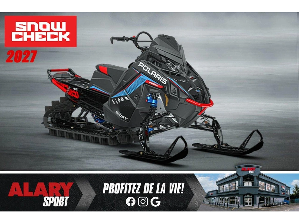2027 Polaris Boost Rmk Fe 155 3.25 Snowcheck (exclusif)