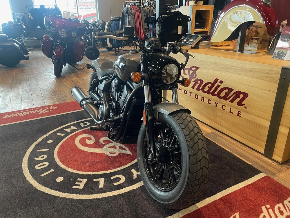 2026 Indian Motorcycle Scout Bobber Lt W/ Tech - Heavy Metal alt