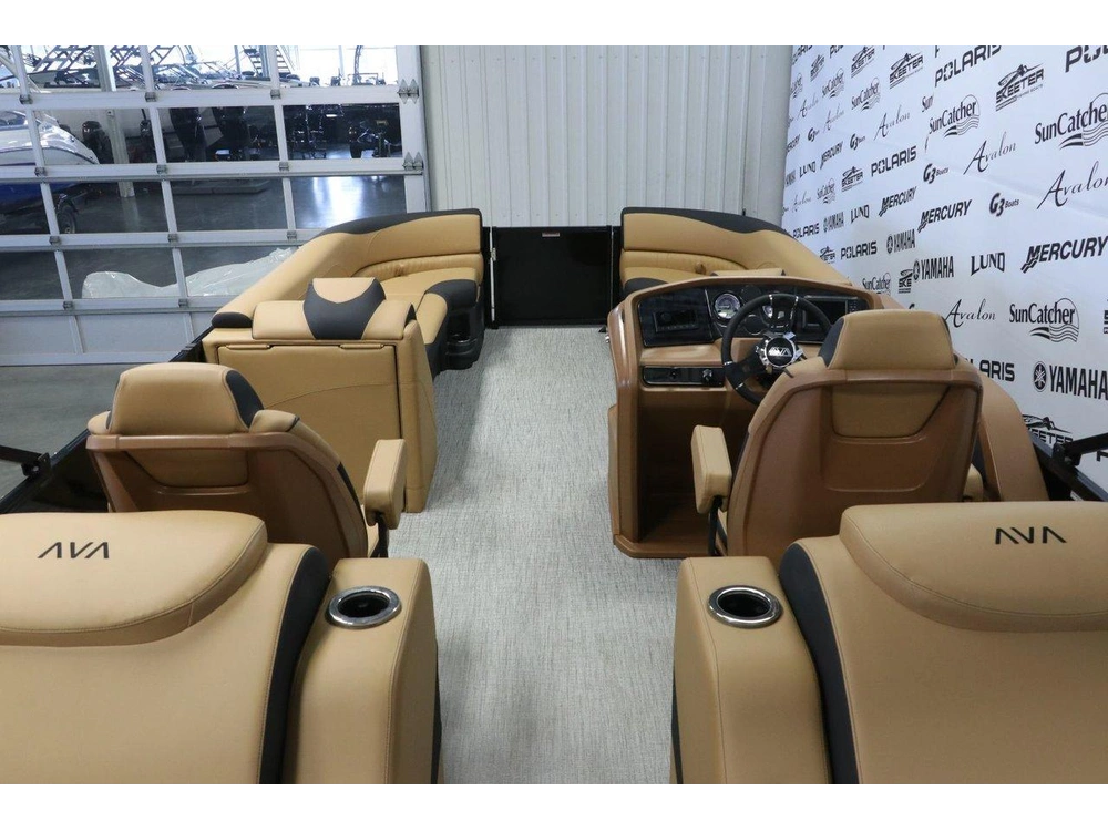 Avalon Lsz 2585 Rl Platinum 3 Quilles + Yamaha Vmax 150 Hp 2025 alt