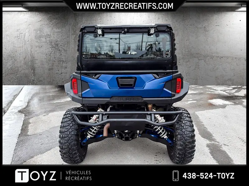 2020 Polaris GENERAL XP 4 1000 DELUXE RIDE COMMAND CABINE / CHAUFFAGE / PELLE HYDROLIQUE thumbnail 9