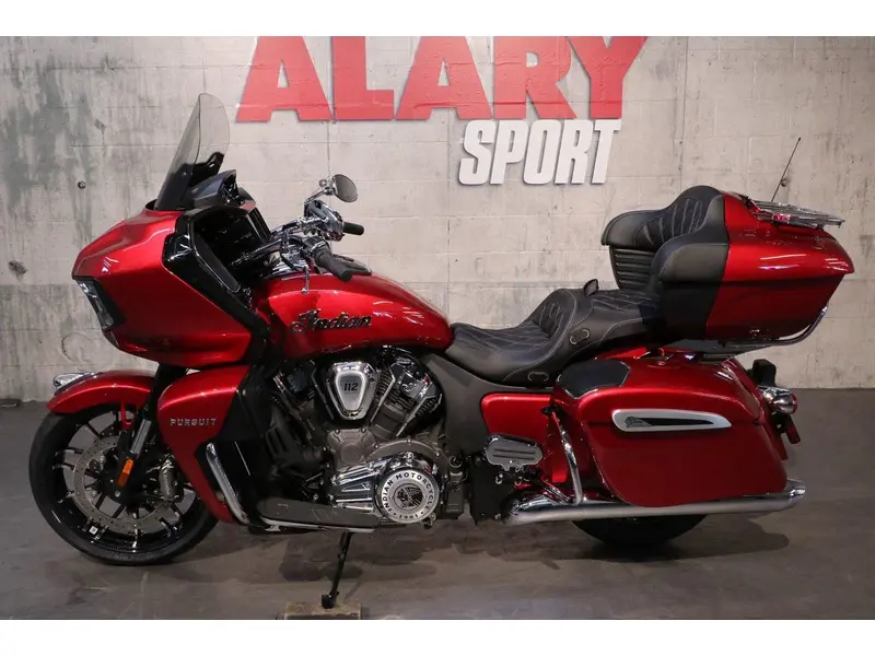 2026 Indian Motorcycle Pursuit Limited + 112 & powerband audio thumbnail 3