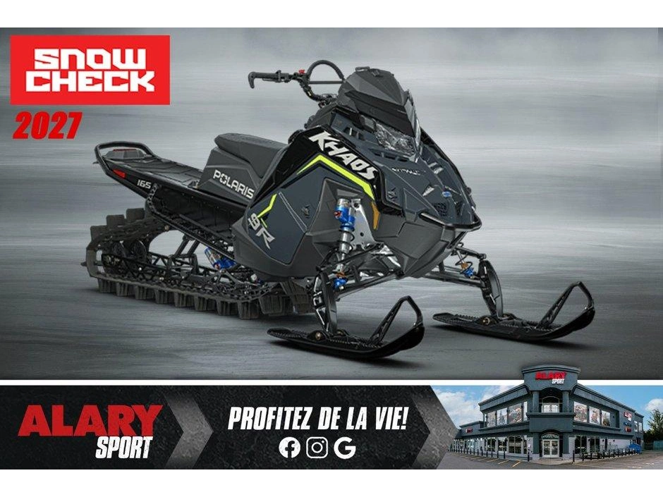 2027 Polaris Polaris 9r Rmk Khaos 165 Snowcheck (exclusif) alt