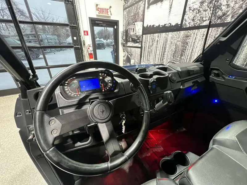 2019 Polaris RANGER XP 1000 EPS PREMIUM CAB **CABINE CHAUFFÉE!!** thumbnail 13