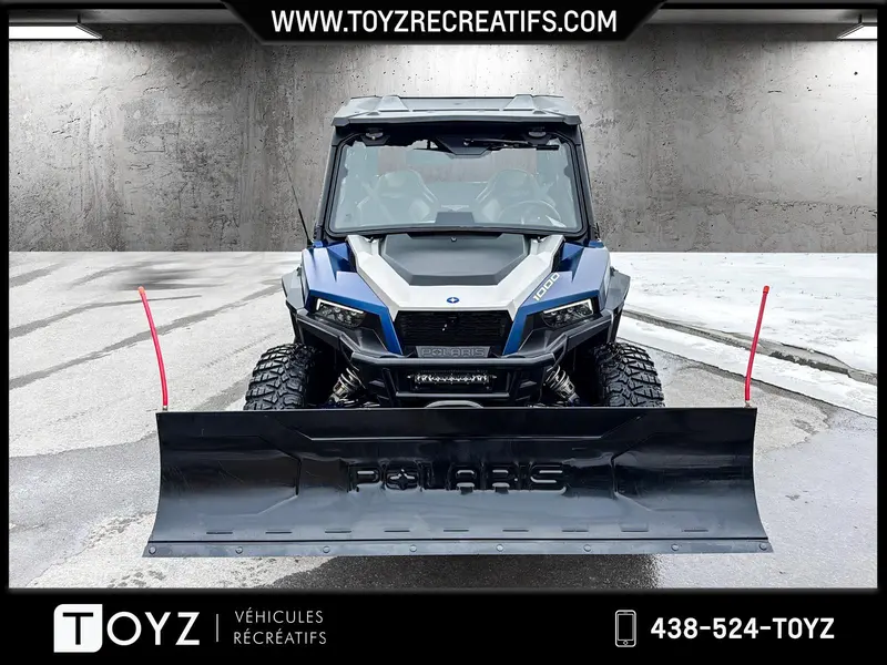 2020 Polaris GENERAL XP 4 1000 DELUXE RIDE COMMAND CABINE / CHAUFFAGE / PELLE HYDROLIQUE thumbnail 4