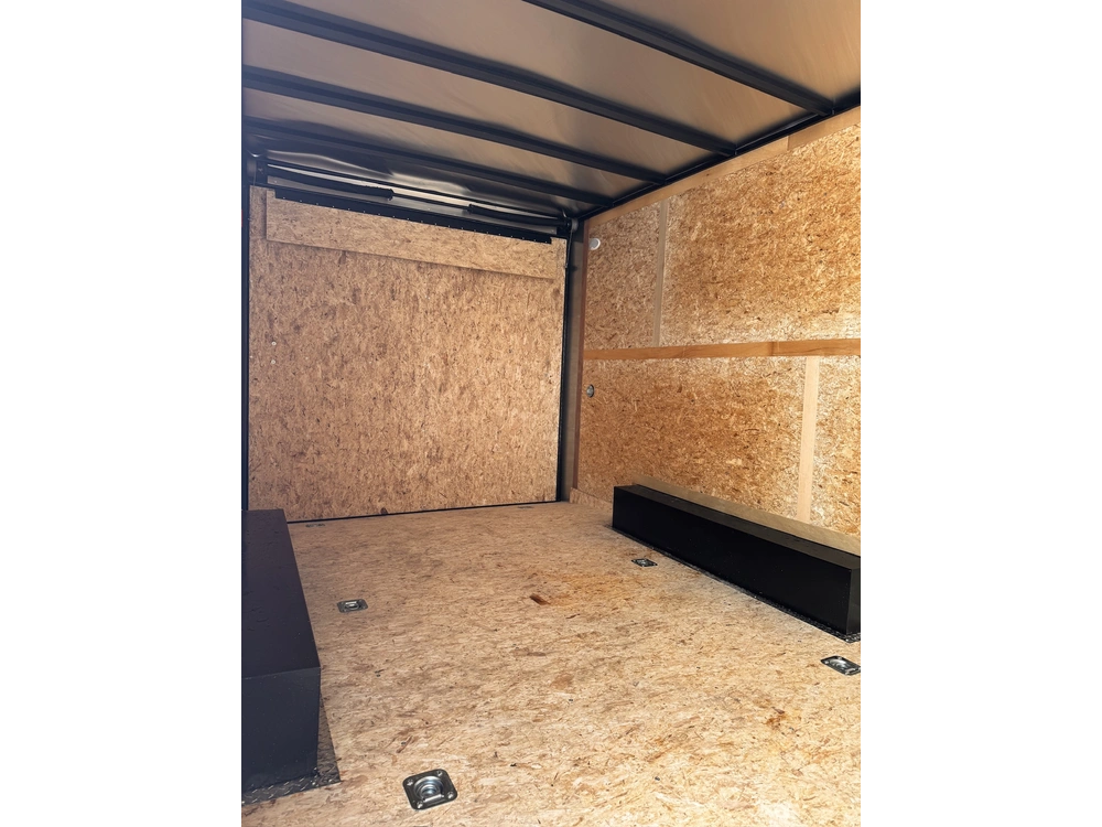 2026 Forest River **extra Height** Hlaft8516ta3 8.5' X 16' Flat Top Wedge Enclosed Trailer alt