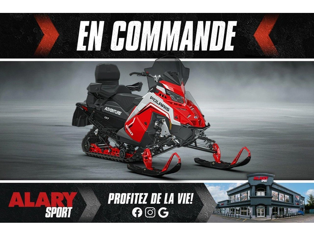 2027 Polaris 650 Indy Adventure 137 1.25 alt