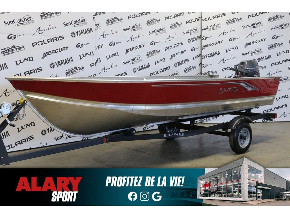 Lund Ssv-16 + Yamaha 25 Hp & Remorque 2025 alt