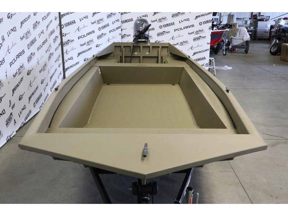 2025 G3 Boats Jon Boat Jb1860wofj + Yamaha 60 Hp Turbine & Remorque alt