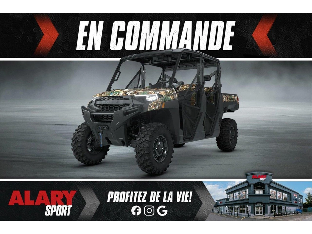 2026 Polaris Ranger Crew Xp 1000 Premium *pursuit alt