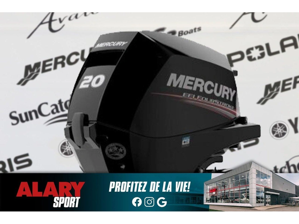 2026 Mercury Mercury 20ept À Démmarreur Élèctrique Long (20 Pouces) alt