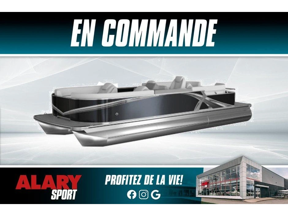 2026 Avalon Avalon Lsz 2385 Versatile Rear Bench Platinum + Yamaha Vmax 150 Hp alt