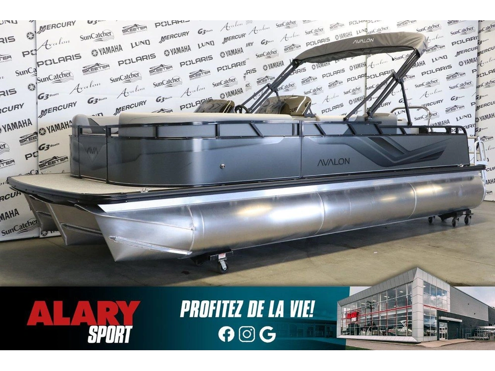 2025 Avalon Venture 2385 Elw 3 Quilles + Mercury 150 Hp alt