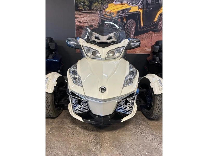 2015 Can-am Spyder Rt Ltd Se6 Blanc alt