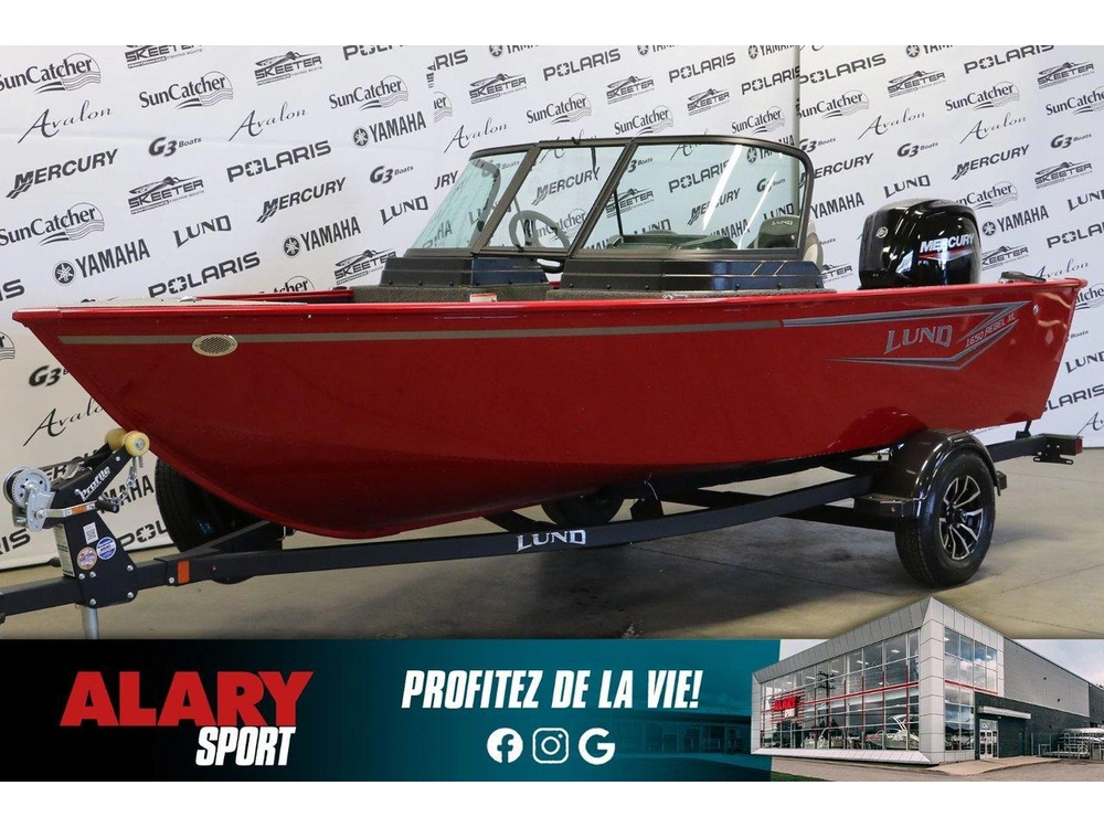 Lund Boat Co Lund 1650 Rebel Xl Sport + Mercury 90 Hp & Remorque 2026 alt