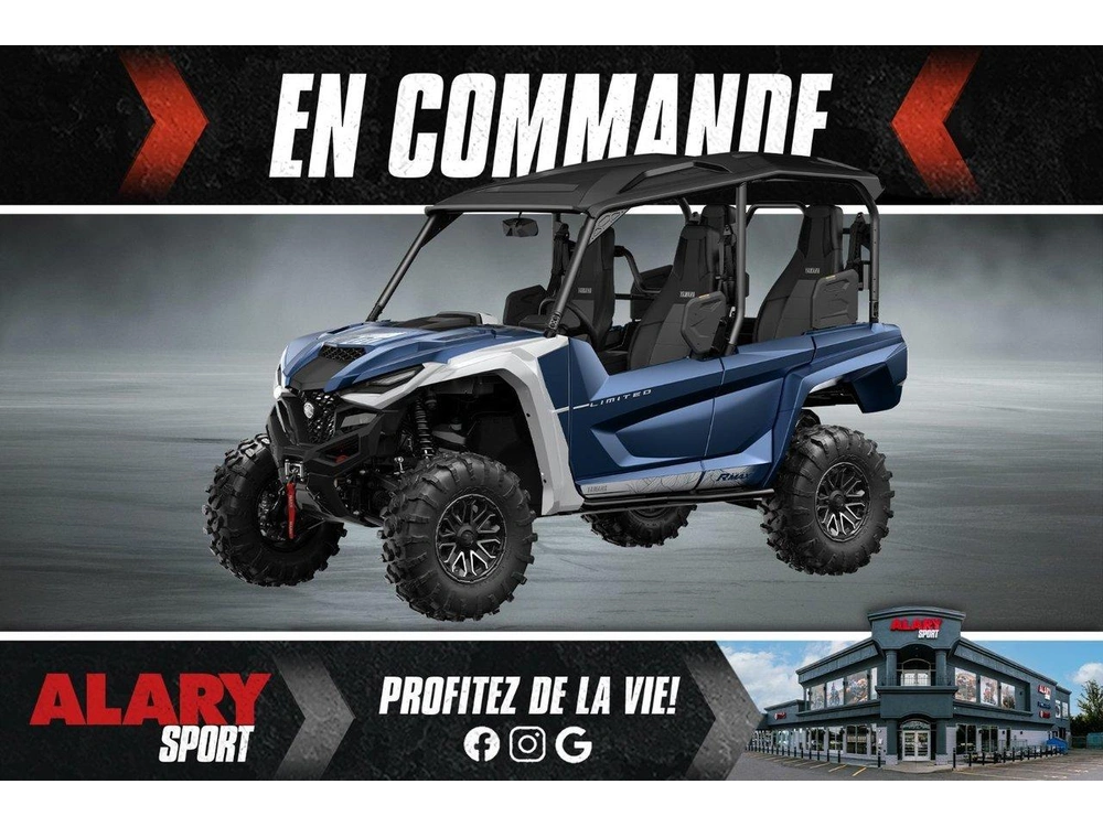 Yamaha Wolverine Rmax4 1000 Compact Limited 2026 alt