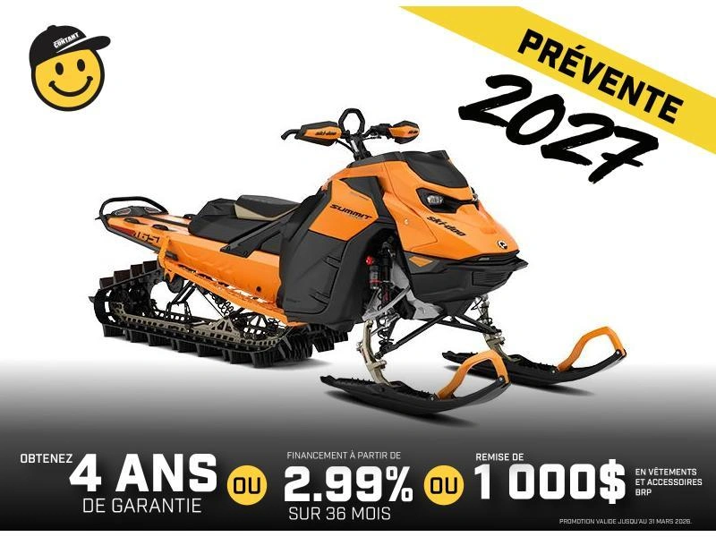 Ski-doo Summit Expert 165 850 E-tec Turbo R Powdermax X-light 3.0'' Shot W/ 10.25'' Touchscreen 2027 alt