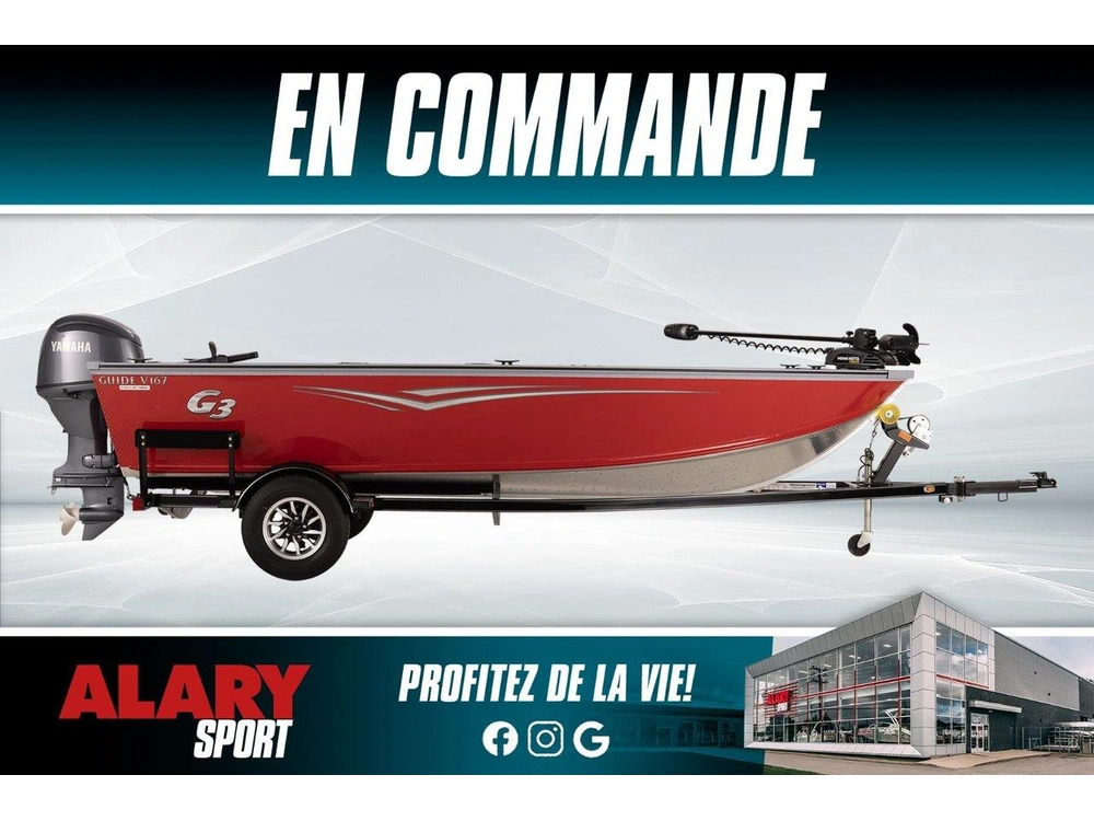 G3 Boats G3 Boats V167t + Yamaha 50 Hp & Remorque 2026 alt