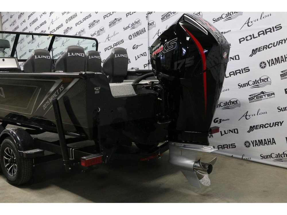 2025 Lund 2075 Impact Xs + Mercury 175 Hp & Remorque alt