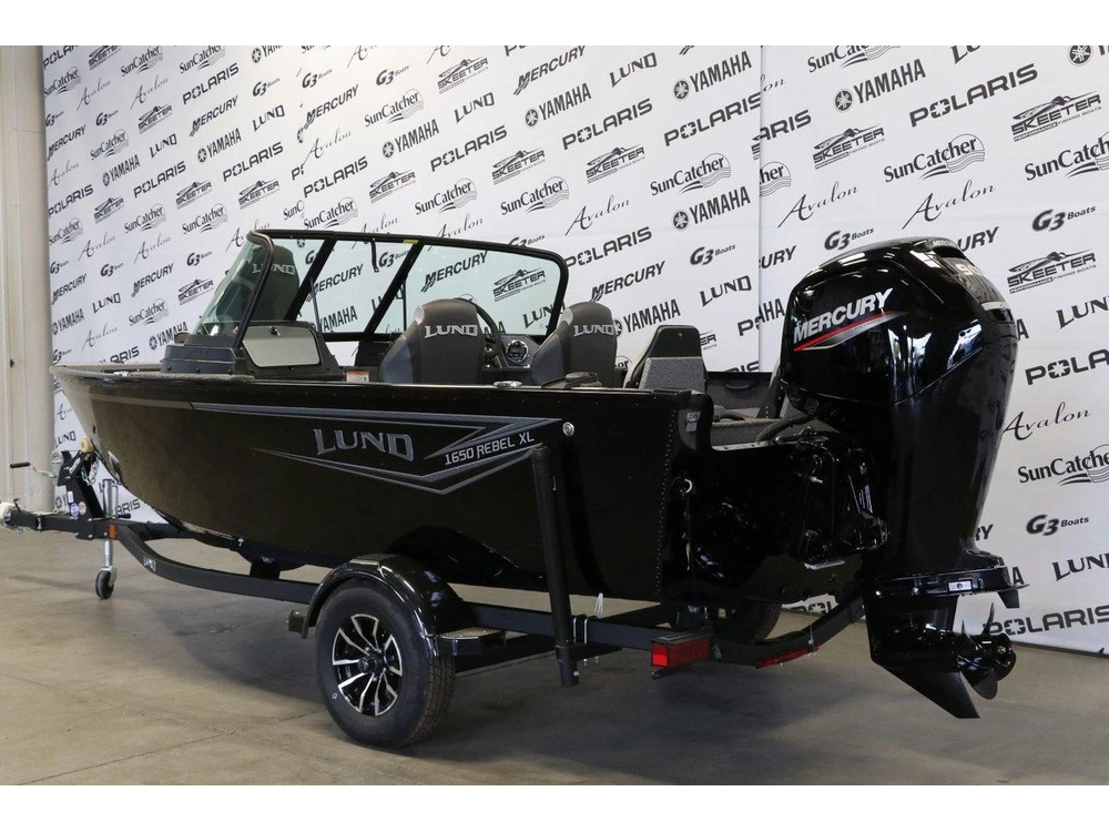 2025 Lund 1650 Rebel Xl Sport + Mercury 90 Hp & Remorque alt