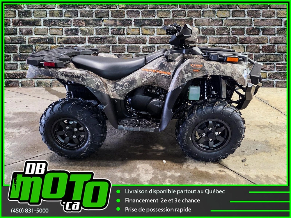Kawasaki Brute Force 750 Se Camo ** 0% D'intérêt Disponible ** 2026 alt