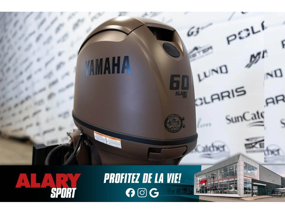 Yamaha F60lc3 Pied Long (20 Pouces) 2026 alt