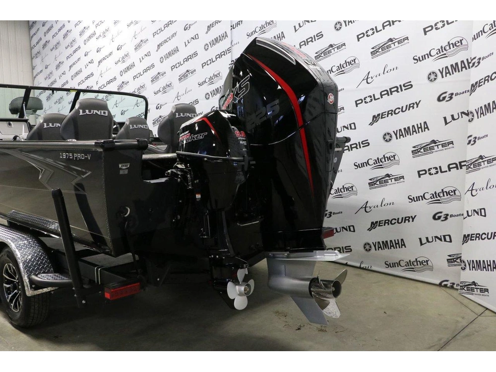 2026 Lund 1975 Pro-v Sport + Mercury 225 Hp & Remorque alt