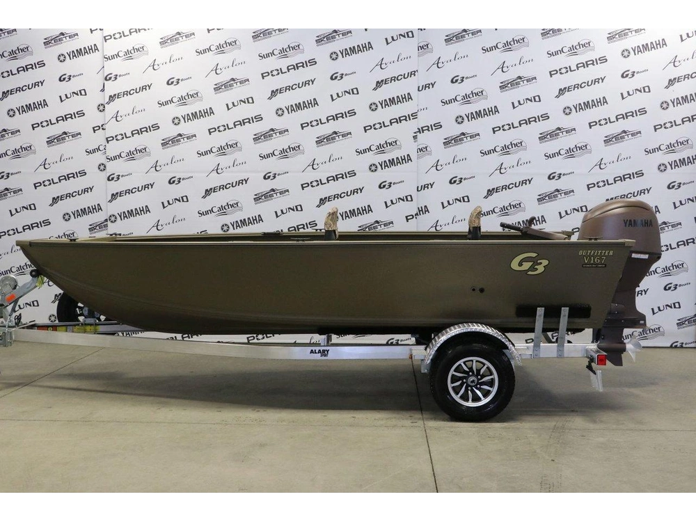 2026 G3 Boats V167tof Outfitter + Yamaha F50lhc3 alt