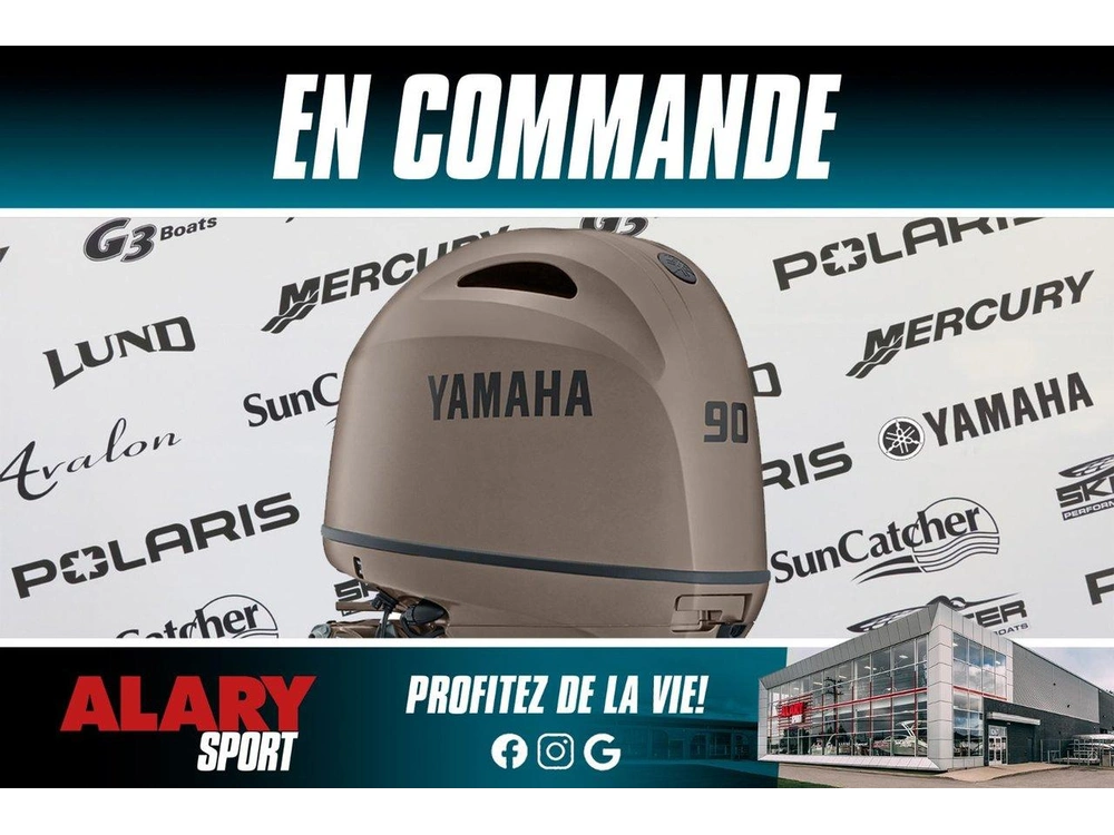 Yamaha F90lb3 Pied Long (20 Pouces) 2026 alt