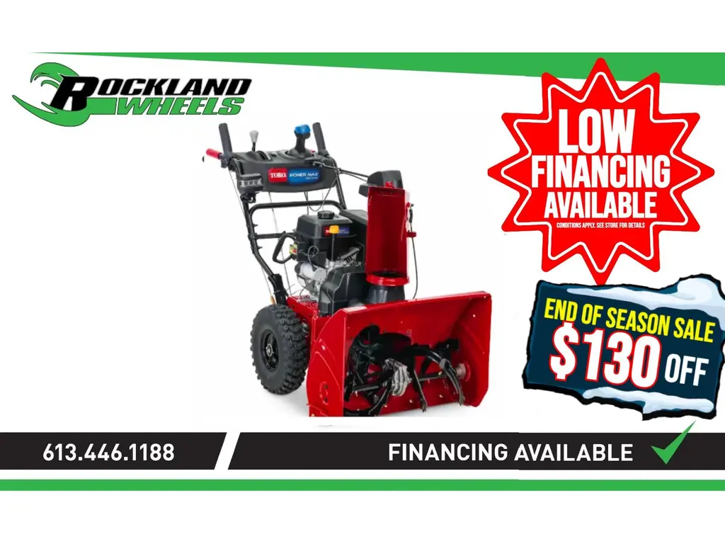 2025 Toro 26IN (66CM) POWER MAX 826 OHAE TWO-STAGE (37805)