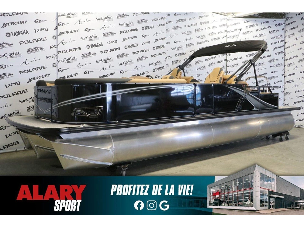 Avalon Lsz 2585 Rl Platinum 3 Quilles + Yamaha Vmax 150 Hp 2025 alt