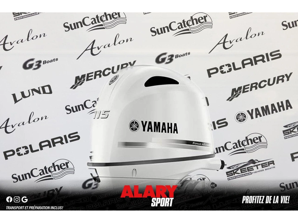Yamaha Yamaha F115xb2 Pied Long (25 Pouces) 2026 alt