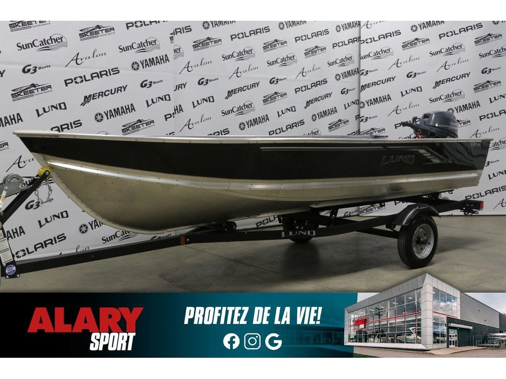 Lund Ssv-16 + Yamaha 25 Hp & Remorque 2025 alt