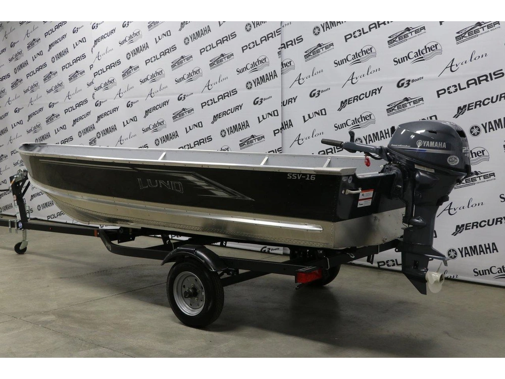 Lund Ssv-16 + Yamaha 25 Hp & Remorque 2025 alt